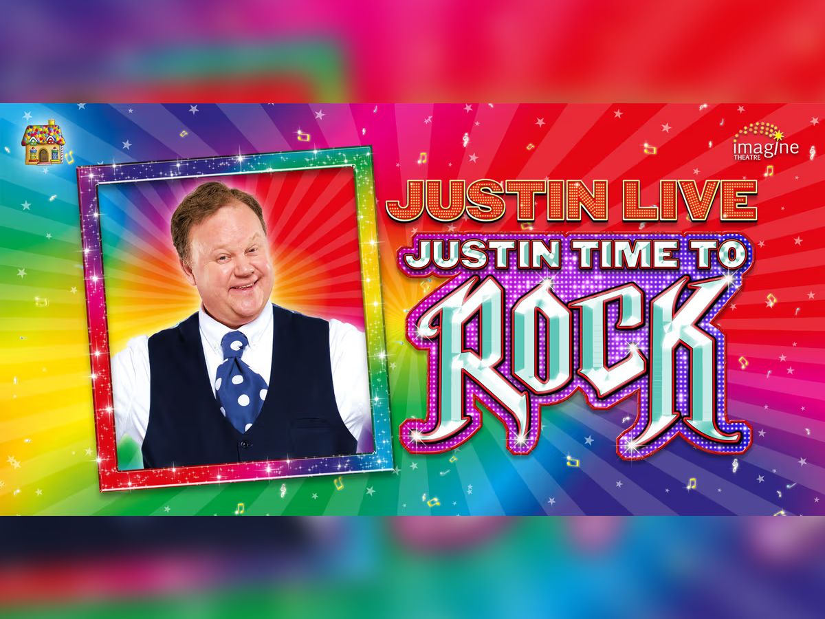 Justin Fletcher announces final tour dates as his brand new rocktastic live theatre show extends into 2026!